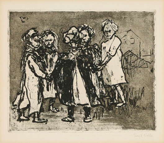 Emil Nolde. Ringel-Rosenkranz - Foto 1