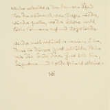 Hermann Hesse. Autograph des Gedichts "Frühling" mit Landschaftsvignette - Foto 2