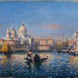 Zwei Gemälde Ansichten aus Venedig - Foto 3