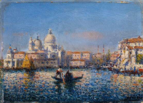 Zwei Gemälde Ansichten aus Venedig - photo 3