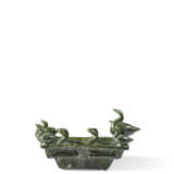 A GREEN-GLAZED POTTERY GROUP DEPICTING A GEESE POND - Foto 1