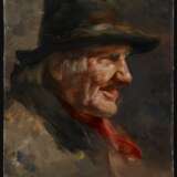 Portrait eines Herrn mit Hut und rotem Halstuch - photo 3