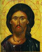 Anton Guryev (né en 1983). икона Христос Вседержитель