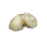 A SMALL PALE CELADON JADE CARVING OF A RECUMBENT CAMEL - photo 2