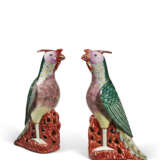 A PAIR OF FAMILLE ROSE PHOENIX - Foto 5