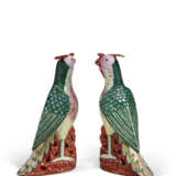 A PAIR OF FAMILLE ROSE PHOENIX - Foto 6