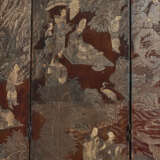 A TEN-FOLD COROMANDEL LACQUER SCREEN AND TWO PANELS - photo 5