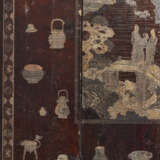 A TEN-FOLD COROMANDEL LACQUER SCREEN AND TWO PANELS - photo 9