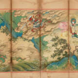 TWO SECTIONS OF DAOIST PAINTINGS - Foto 2