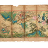 TWO SECTIONS OF DAOIST PAINTINGS - Foto 4