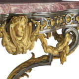 A FINE ORMOLU AND SILVERED-BRONZE CONSOLE TABLE - photo 4