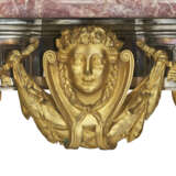 A FINE ORMOLU AND SILVERED-BRONZE CONSOLE TABLE - photo 5