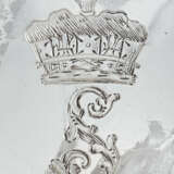 A GEORGE III SILVER PAGODA-FORM EPERGNE - photo 2