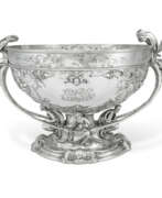 Tableware and Serveware. A LARGE AND IMPRESSIVE AMERICAN SILVER CENTERPIECE PUNCH BOWL