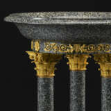 A SWEDISH ORMOLU-MOUNTED GREY GRANITE (`&#197;SBYDIABAS`) TAZZA - photo 2