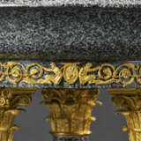 A SWEDISH ORMOLU-MOUNTED GREY GRANITE (`&#197;SBYDIABAS`) TAZZA - photo 4