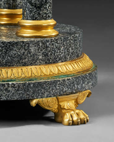 A SWEDISH ORMOLU-MOUNTED GREY GRANITE (`&#197;SBYDIABAS`) TAZZA - photo 5