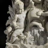 A MONUMENTAL FRENCH WHITE AND ROUGE LANGUEDOC MARBLE FOUNTAIN AND BASIN - photo 4