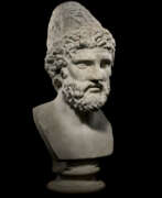 Ancient Art. A ROMAN MARBLE BUST OF ODYSSEUS