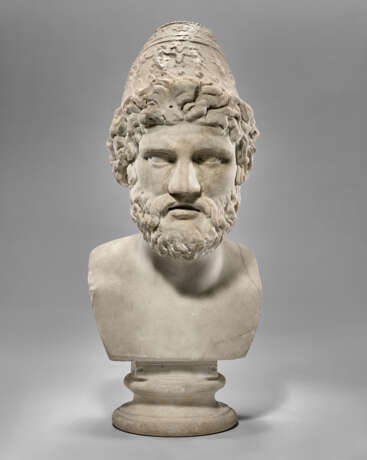 A ROMAN MARBLE BUST OF ODYSSEUS - photo 6