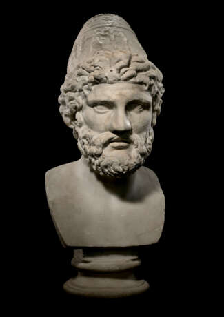 A ROMAN MARBLE BUST OF ODYSSEUS - photo 7