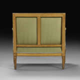 A SUITE OF LOUIS XVI GILT WALNUT AND BEAUVAIS TAPESTRY SEAT FURNITURE - photo 13