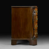 A PAIR OF GEORGE III MAHOGANY SERPENTINE COMMODES - photo 14