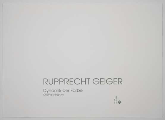 Geiger, Rupprecht - photo 4