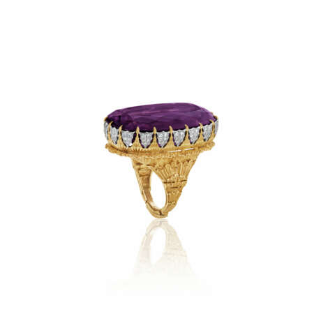 BUCCELLATI AMETHYST AND DIAMOND RING - фото 4