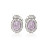 NO RESERVE | DE GRISOGONO SET OF KUNZITE, COLORED DIAMOND AND DIAMOND REVERSIBLE JEWELRY - фото 4