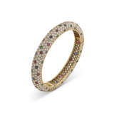 VAN CLEEF & ARPELS BRACELET-JONC ‘DOMINO’ MULTIGEMMES ET DIAMANTS - photo 1