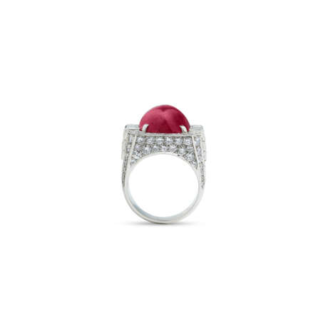 BULGARI BAGUE 'TROMBINO' RUBIS ET DIAMANTS - photo 3