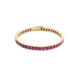 CARTIER BRACELET LIGNE ‘TENNIS’ RUBIS - photo 4