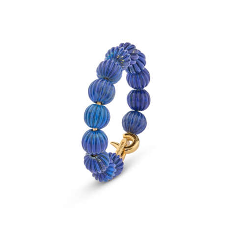 CARTIER BRACELET-JONC LAPIS-LAZULI ET DIAMANTS - photo 1