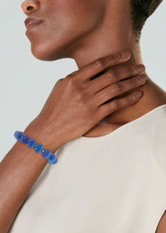 CARTIER BRACELET-JONC LAPIS-LAZULI ET DIAMANTS - photo 4