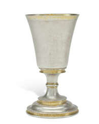 AN EDWARD VI PARCEL-GILT SILVER COMMUNION CUP