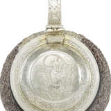 A CONTINENTAL SILVER-GILT MOUNTED STONEWARE TANKARD - photo 2