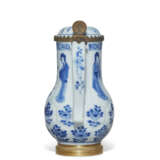 TWO ORMOLU-MOUNTED CHINESE EXPORT PORCELAIN BLUE AND WHITE TEAWARES - photo 4