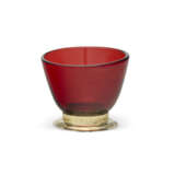 A GERMAN SILVER-GILT-MOUNTED RUBY GLASS CUP - photo 1