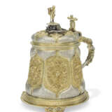 A GERMAN PARCEL-GILT SILVER TANKARD - photo 1