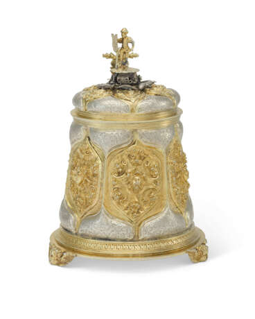 A GERMAN PARCEL-GILT SILVER TANKARD - photo 3