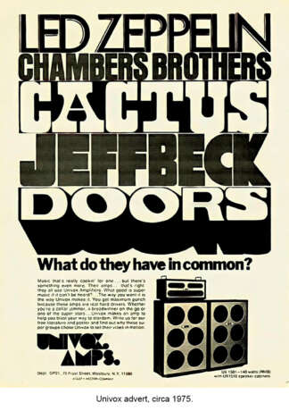 UNIVOX, WESTBURY, NEW YORK, CIRCA 1970 - photo 6