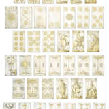 AN EXTREMELY RARE SET OF GERMAN PARCEL-GILT SILVER PLAYING CARDS - photo 1