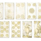 AN EXTREMELY RARE SET OF GERMAN PARCEL-GILT SILVER PLAYING CARDS - photo 3