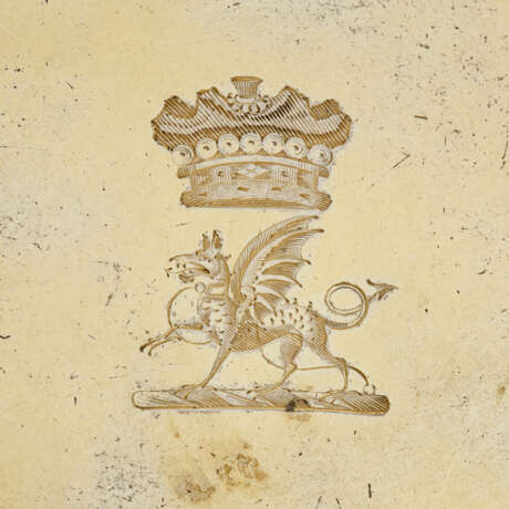 A PAIR OF GEORGE III SILVER-GILT WINE COASTERS - photo 3