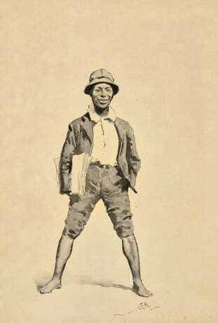 FREDERIC REMINGTON (1861-1909) - Foto 1