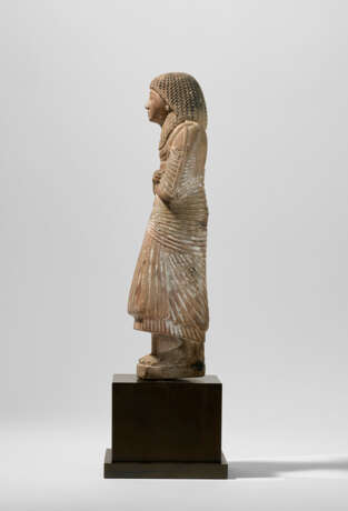 AN EGYPTIAN LIMESTONE OVERSEER SHABTI - photo 4