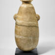 A LARGE EGYPTIAN ALABASTER ALABASTRON - Auction prices