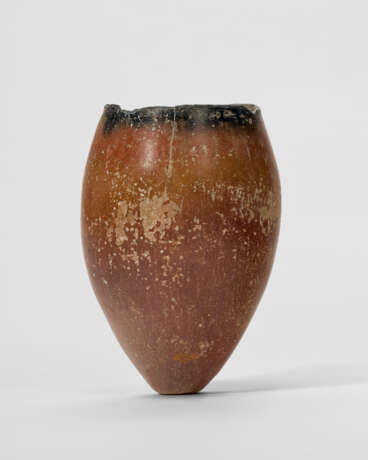 AN EGYPTIAN BLACK-TOPPED RED WARE JAR - photo 1