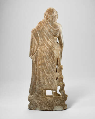 A ROMAN MARBLE ASCLEPIUS - Foto 4